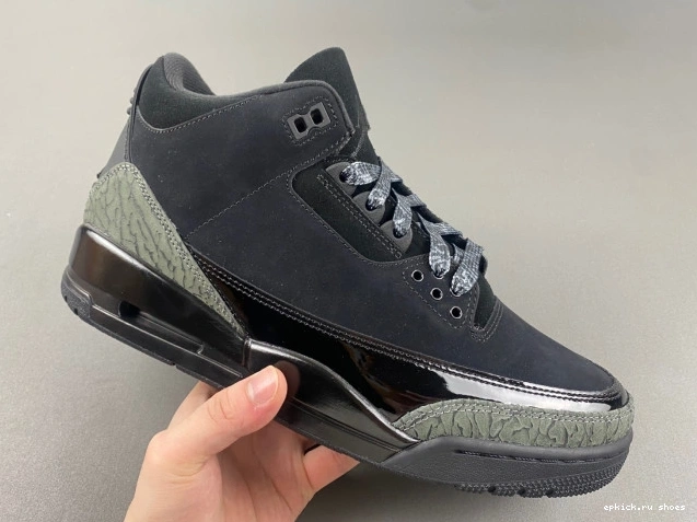 Rep Cat Jordan Air 3 Retro Black CK9246-168 0710